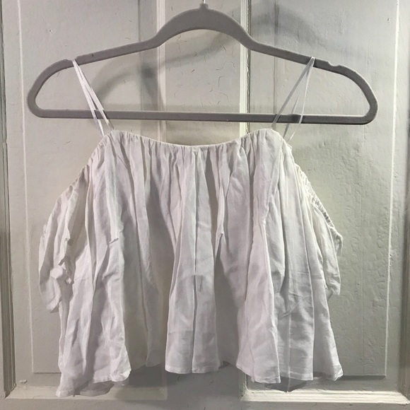 Fashion Nova OTS Crop Top - Picture 2 of 8